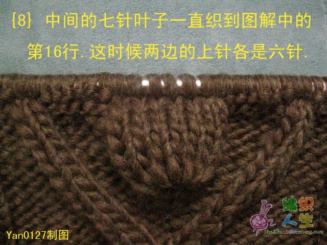 一款漂亮的毛衣——棒針麻花 羊毛長款交叉毛衣 - 手有于香 - 手有于香的博客 圖片