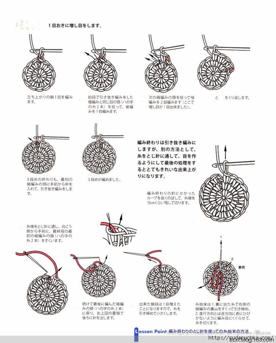 鉤針基礎入門 - 編織幸福 - 編織幸福的博客