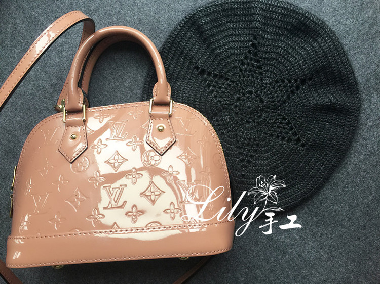【Lily*手工】--小小畫(huà)家帽--尾線成就的一頂鉤針帽 - Lily - Lily的手工編織天地