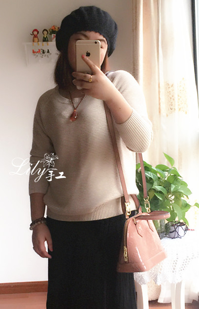 【Lily*手工】--小小畫(huà)家帽--尾線成就的一頂鉤針帽 - Lily - Lily的手工編織天地