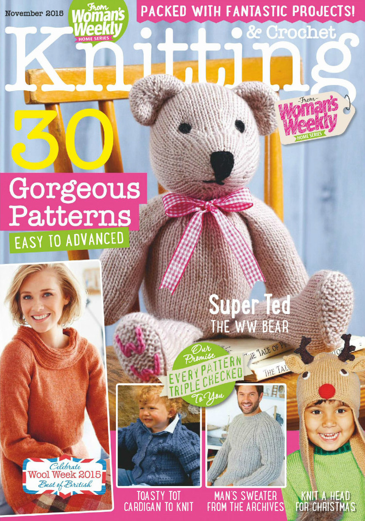 Knitting  Crochet №77 November 2015 - 輕描淡寫 - 輕描淡寫