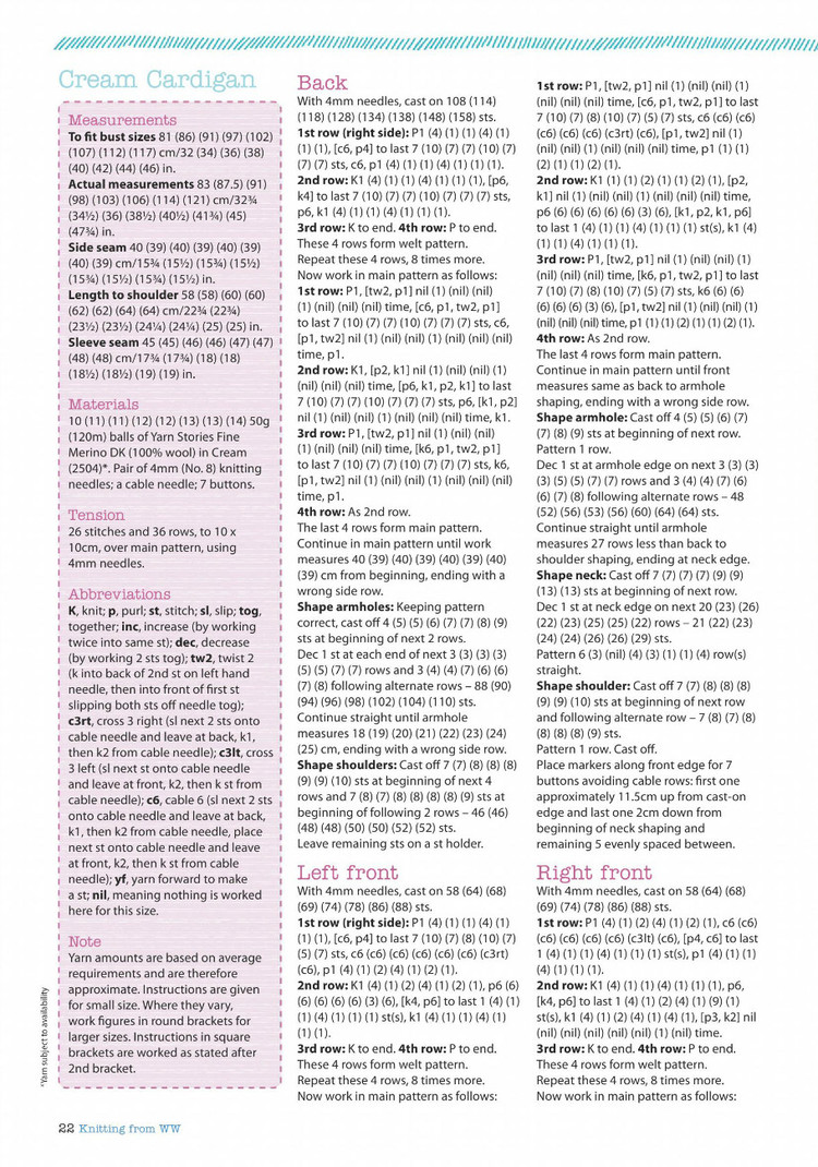 Knitting  Crochet №77 November 2015 - 輕描淡寫 - 輕描淡寫
