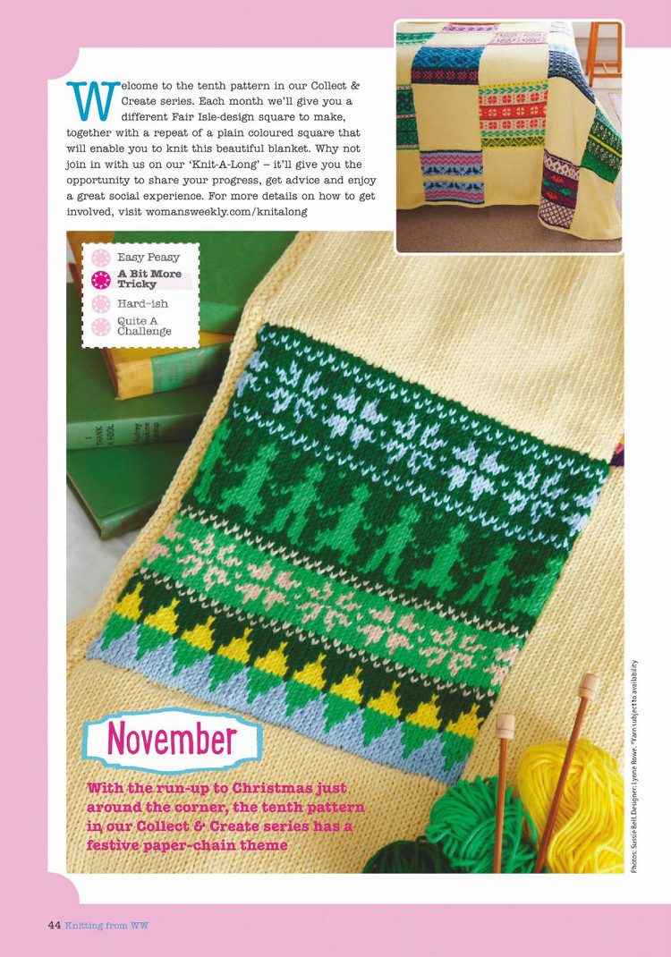 Knitting  Crochet №77 November 2015 - 輕描淡寫 - 輕描淡寫