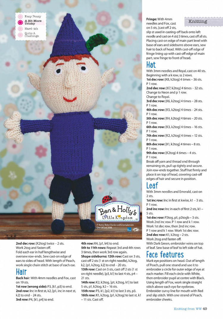 Knitting  Crochet №77 November 2015 - 輕描淡寫 - 輕描淡寫