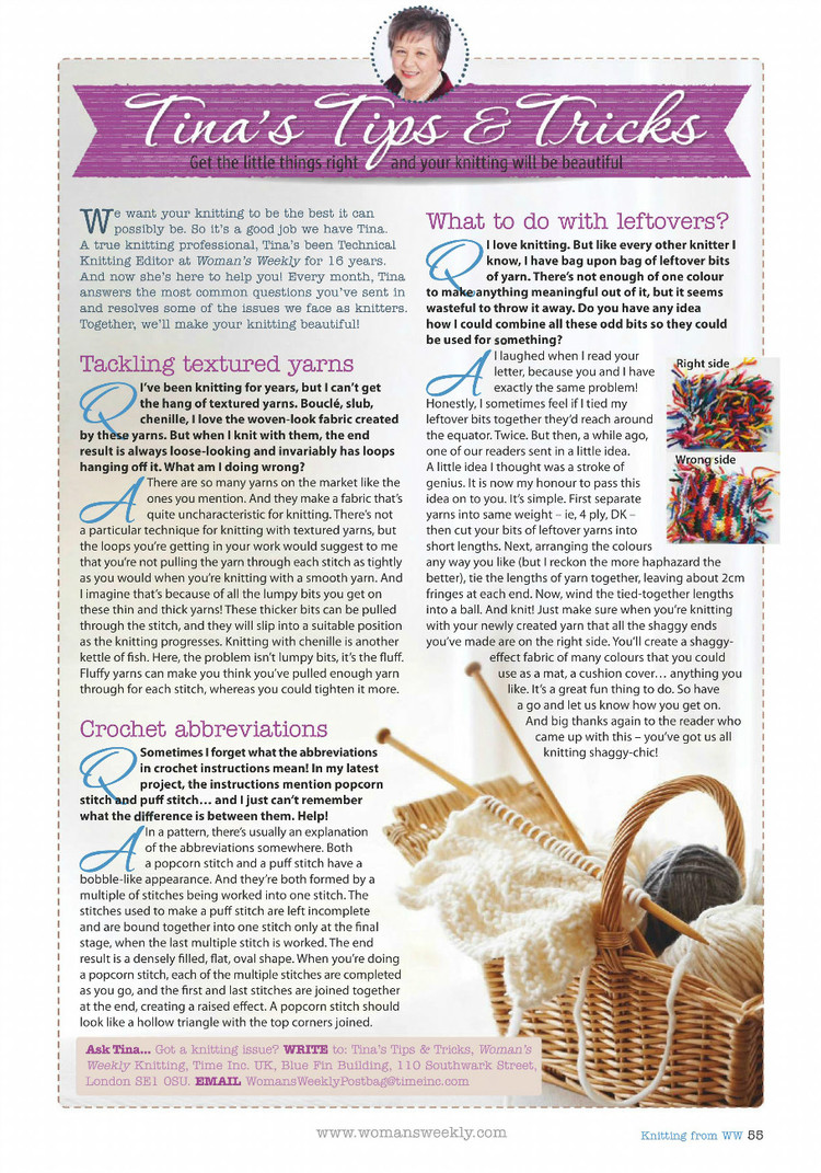 Knitting  Crochet №77 November 2015 - 輕描淡寫 - 輕描淡寫