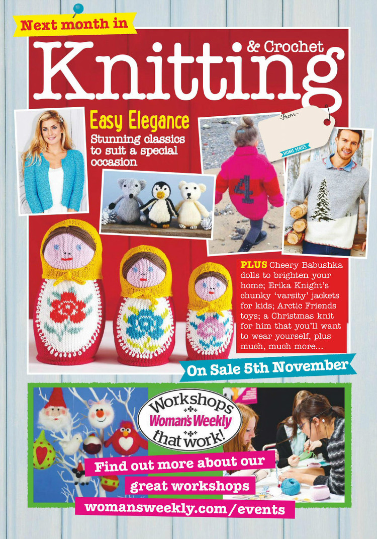 Knitting  Crochet №77 November 2015 - 輕描淡寫 - 輕描淡寫
