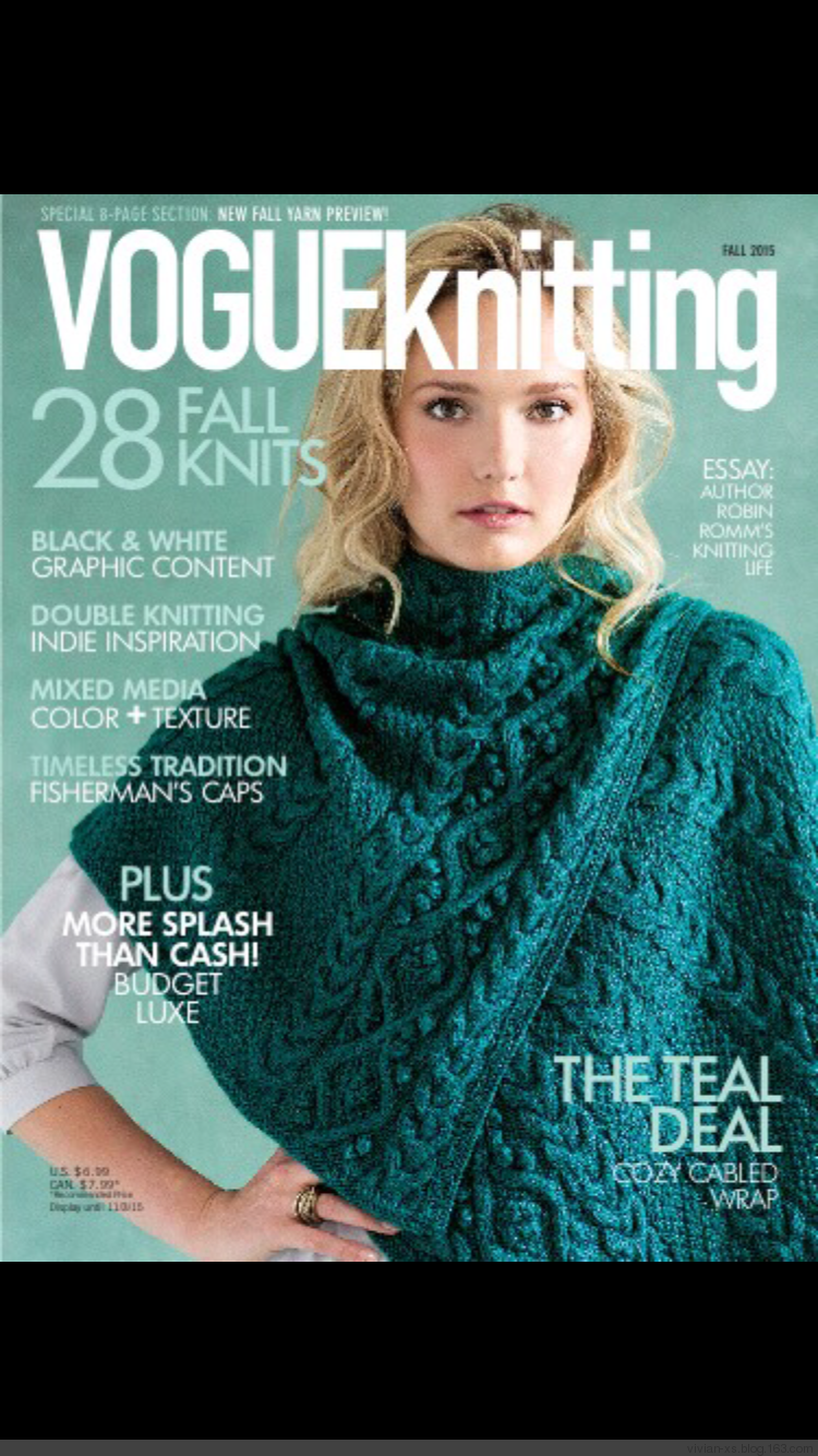 Vogue Knitting 2015秋 - Vivian - Vivian天天向尚