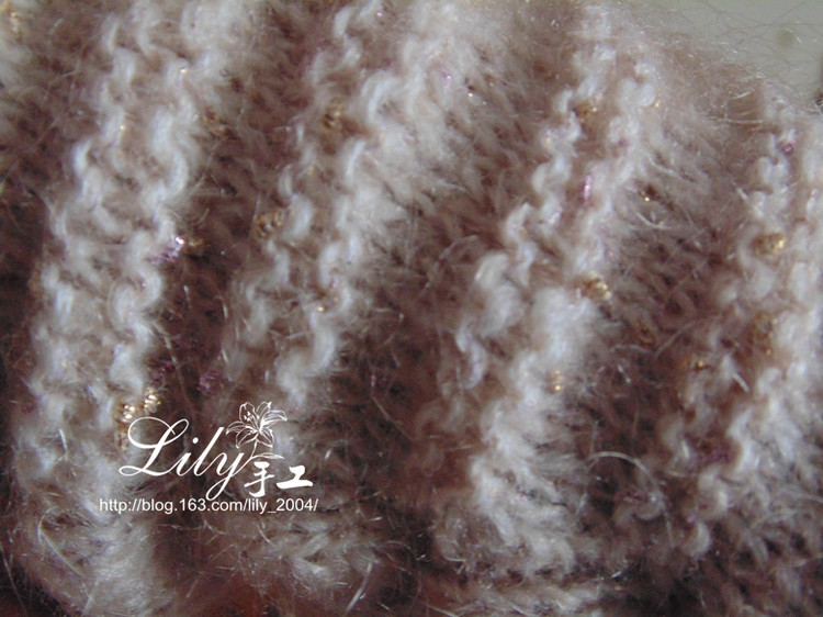 【Lily手工】--望秋--仿TeenieWeenie專柜毛衣 - Lily - Lily的手工編織天地