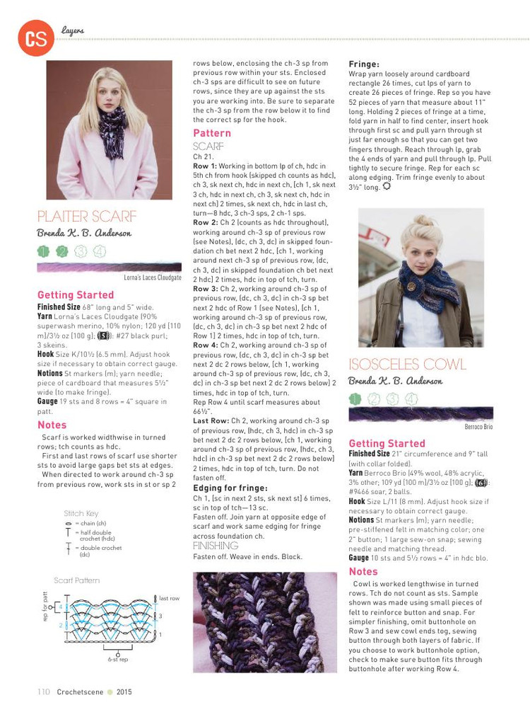 CrochetScene  special issue 2015 - 輕描淡寫 - 輕描淡寫