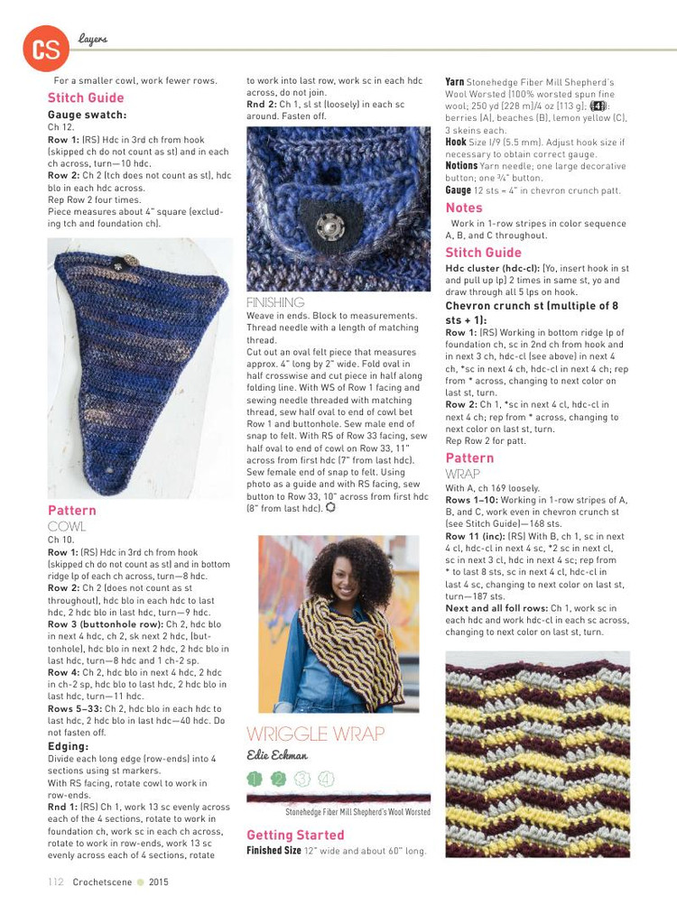 CrochetScene  special issue 2015 - 輕描淡寫 - 輕描淡寫