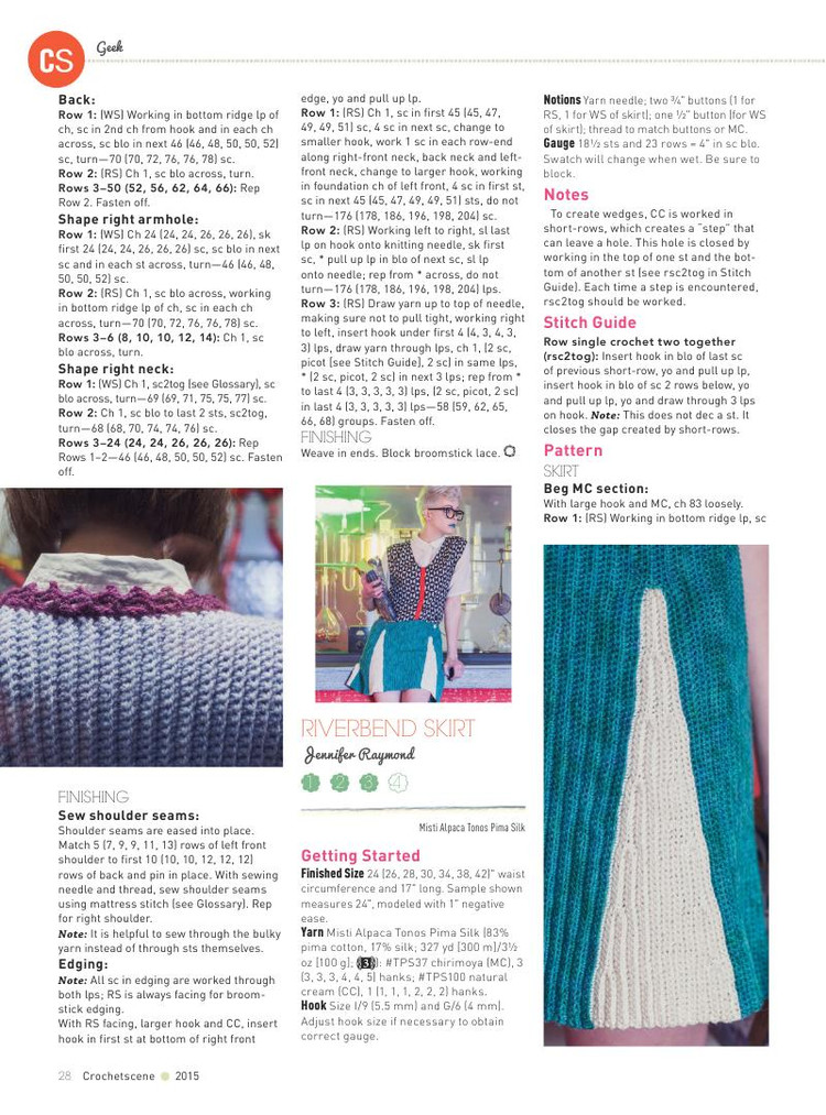 CrochetScene  special issue 2015 - 輕描淡寫 - 輕描淡寫