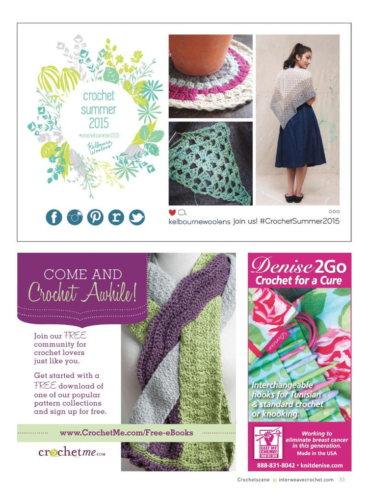 CrochetScene  special issue 2015 - 輕描淡寫 - 輕描淡寫