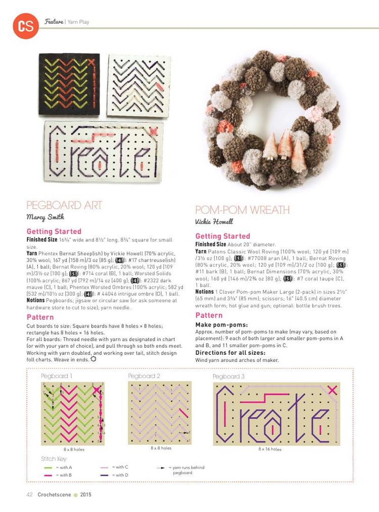 CrochetScene  special issue 2015 - 輕描淡寫 - 輕描淡寫