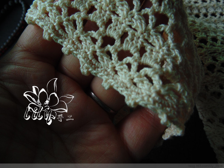 【Lily手工】--諳憶--蕾絲圓擺小衫 - Lily - Lily的手工編織天地