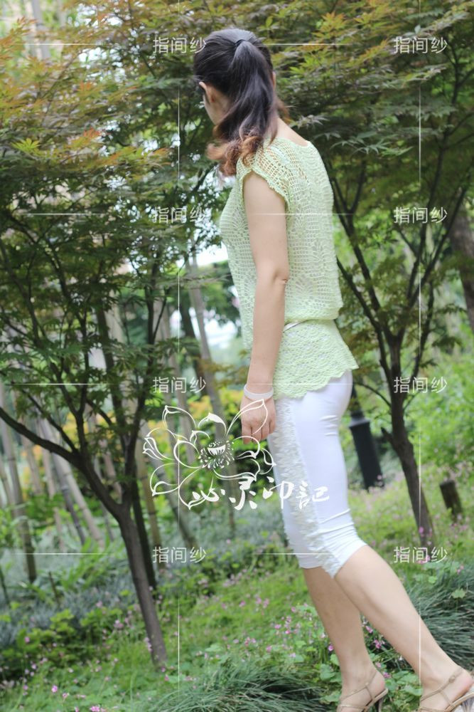 清婉——清新直筒鉤衣 - 心靈印記 - 指間紗
