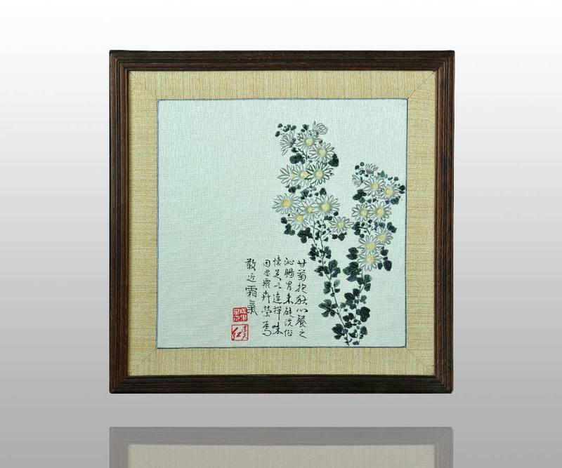 古樸典雅的刺繡掛屏    10 - h_x_y_123456 - 何曉昱的文化藝術博客