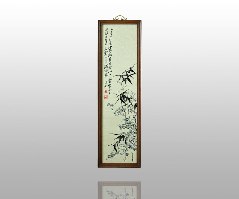 古樸典雅的刺繡掛屏    10 - h_x_y_123456 - 何曉昱的文化藝術博客