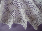 New Prince swaddled in knitted lace - 大愛英國小王子的蕾絲毯子[花樣圖解搜索中] [我和我的小伙伴們都被它吸引了！] - 舒舒愛折騰 - 上班折騰打印機，下班奶娃打毛衣