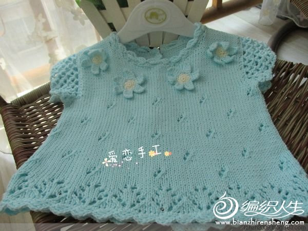 轉(zhuǎn)載  愛(ài)戀手工[50～80cm嬰幼兒毛衣] 藍(lán)妹妹~~小背心 - 妞妞媽 - 妞妞的媽的博客
