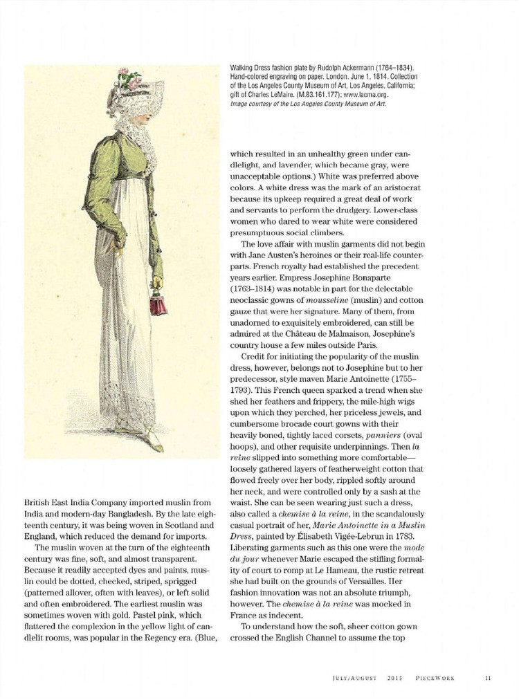 PieceWork  July/August 2015 - 輕描淡寫 - 輕描淡寫