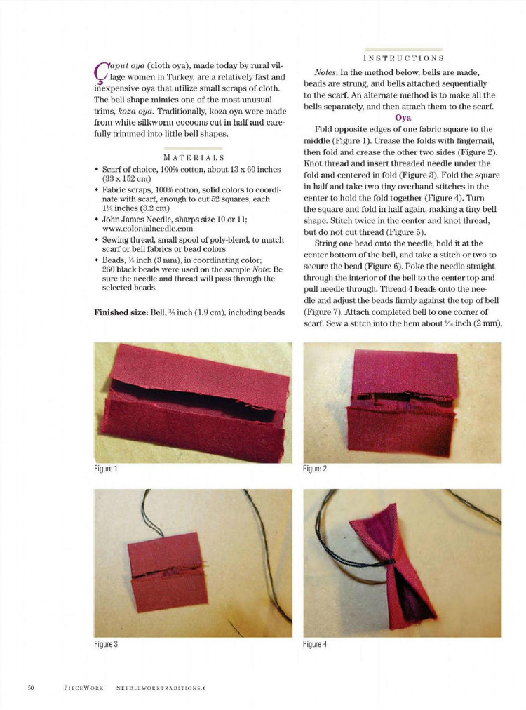 PieceWork  July/August 2015 - 輕描淡寫 - 輕描淡寫