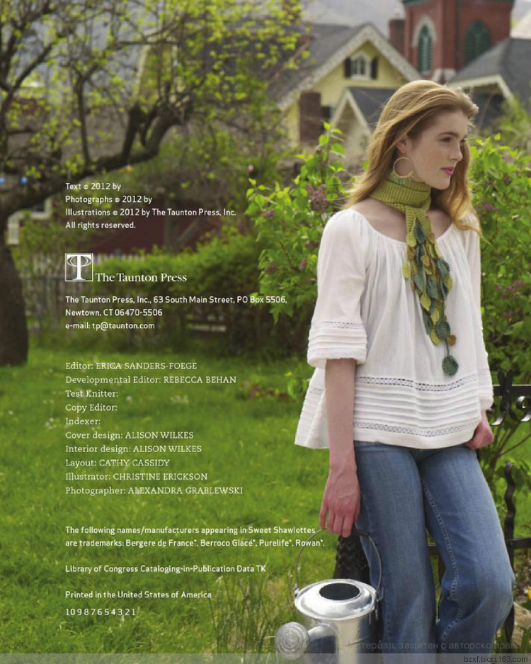 Jean Moss.Sweet Shawlettes: 25 Irresistible Patterns for Knitting Cowls, Capelets, and More - 編織幸福 - 編織幸福的博客