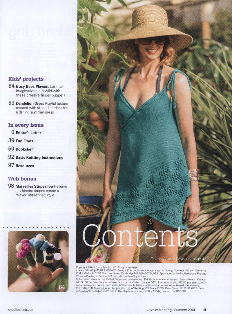 Love of Knitting  Summer 2014 - 紫蘇 - 紫蘇的博客