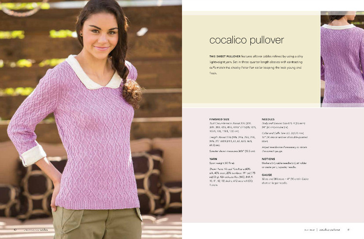 Unexpected Cables: Feminine Knitted Garments Featuring Modern Cable Knitting - 輕描淡寫 - 輕描淡寫