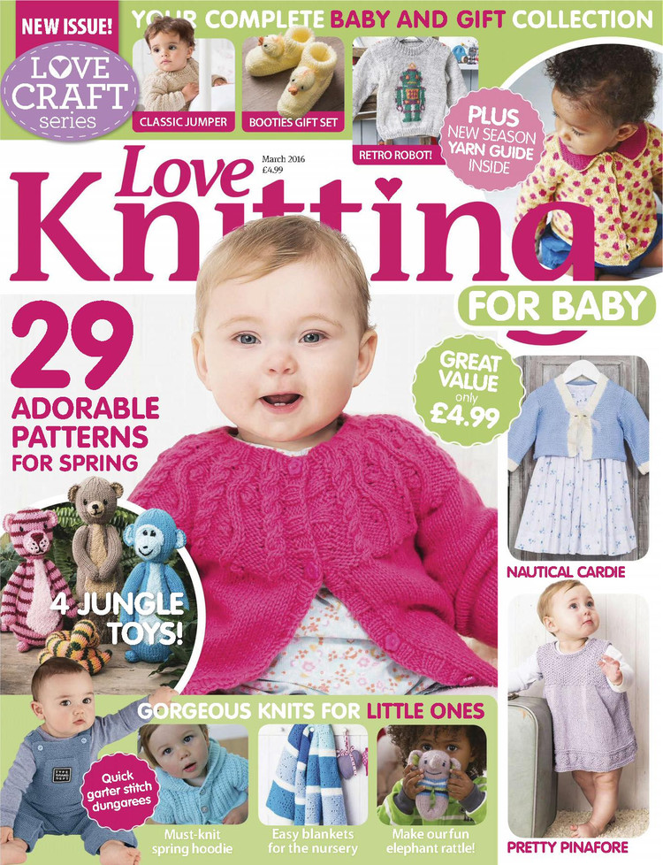 Love Knitting for Babies  March 2016 - 輕描淡寫(xiě) - 輕描淡寫(xiě)