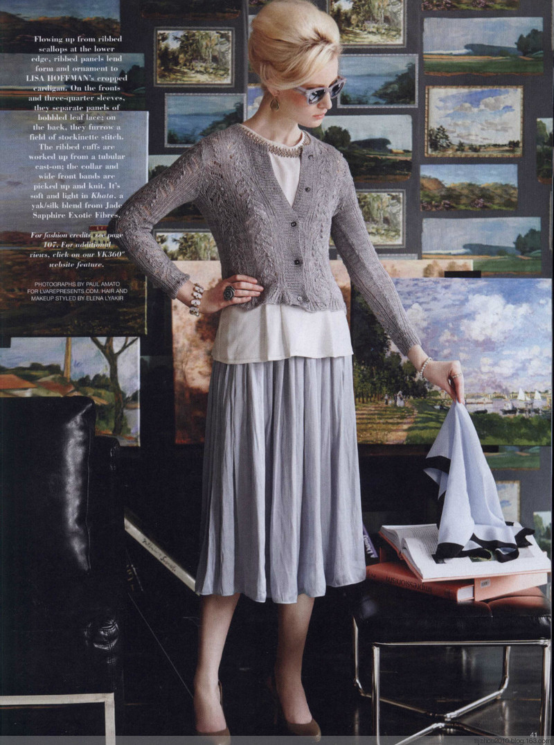 Vogue Knitting 2014 秋 - 紫蘇 - 紫蘇的博客