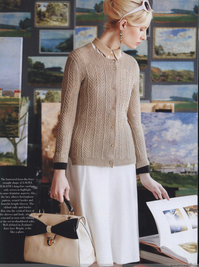 Vogue Knitting 2014 秋 - 紫蘇 - 紫蘇的博客