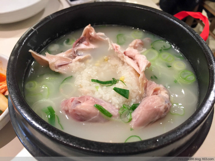 寒流來襲，首爾街頭人參雞 - 周太靚湯 - 周太靚湯