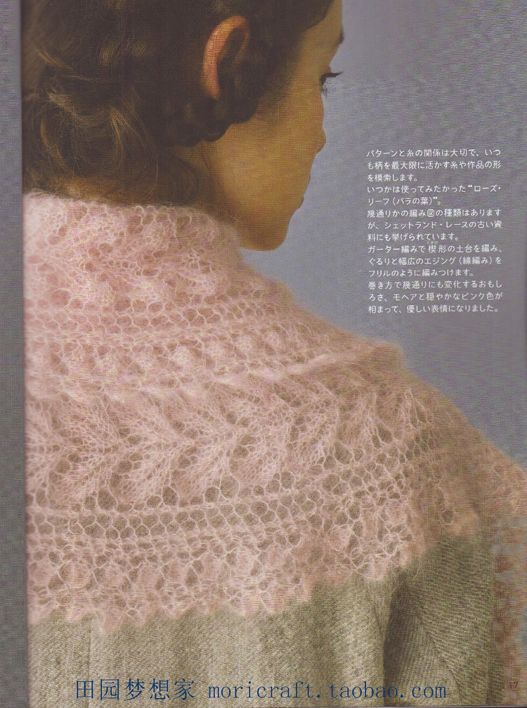 設得蘭少女系列棒針蕾絲編織 日本嶋田 俊之 - 壹一 - 壹一的博客
