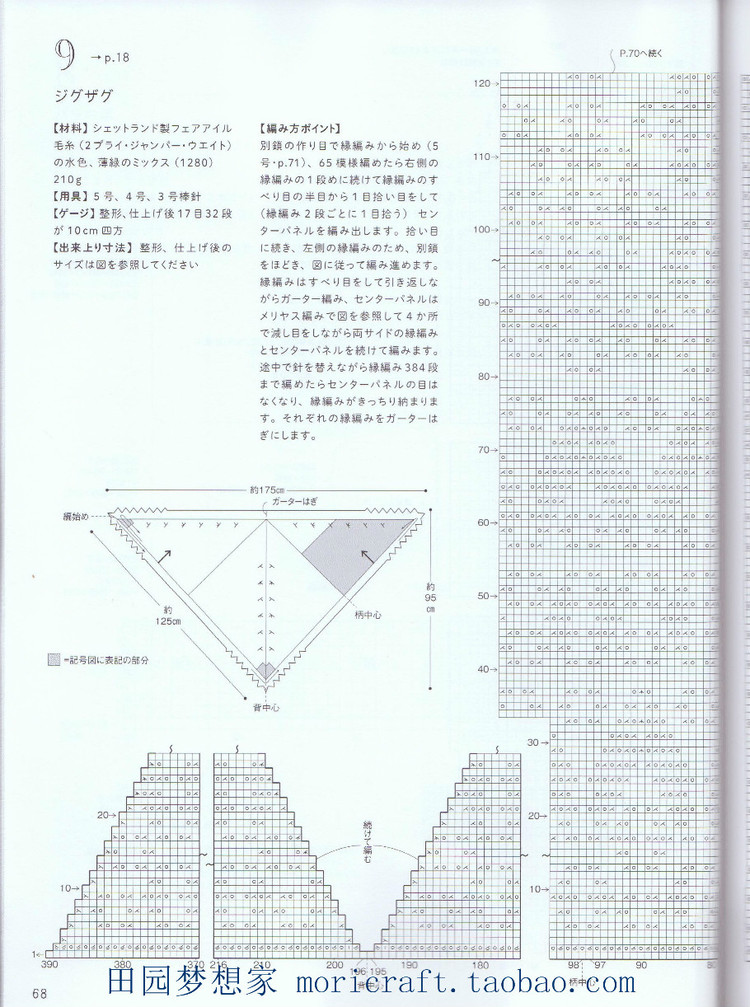設得蘭少女系列棒針蕾絲編織 日本嶋田 俊之 - 壹一 - 壹一的博客
