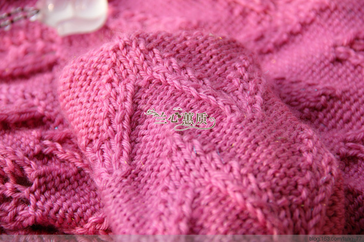 千嬌百媚~~葉子花低領常規毛衫（蘭心蕙質2014） - 蘭心蕙質 - 蘭心蕙質藍云海