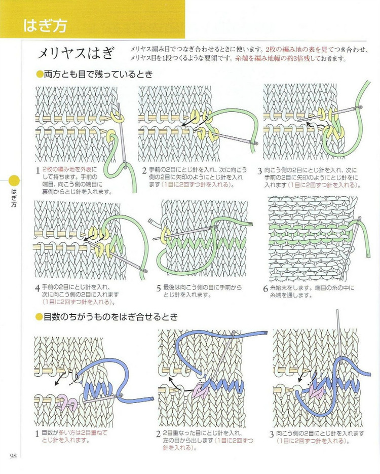 日文 棒針編織基礎大全  (2) - 紫蘇 - 紫蘇的博客