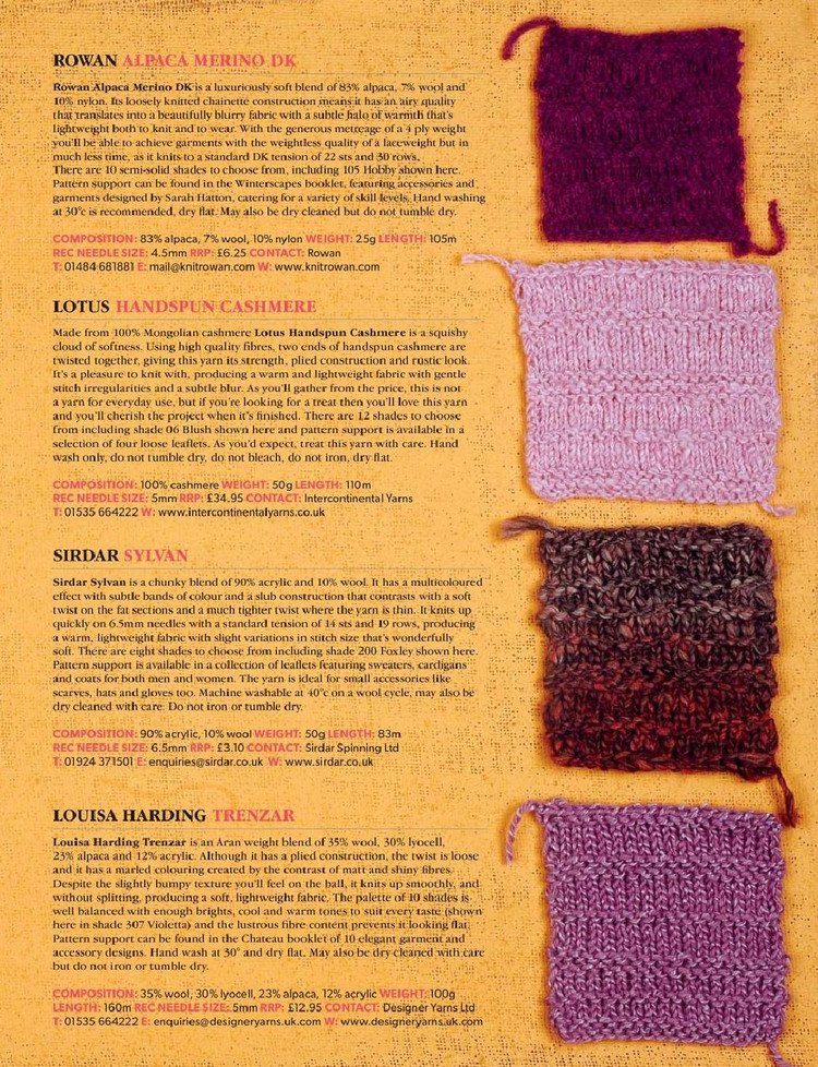 Knitting Magazine  Autumn 2015 - 輕描淡寫 - 輕描淡寫