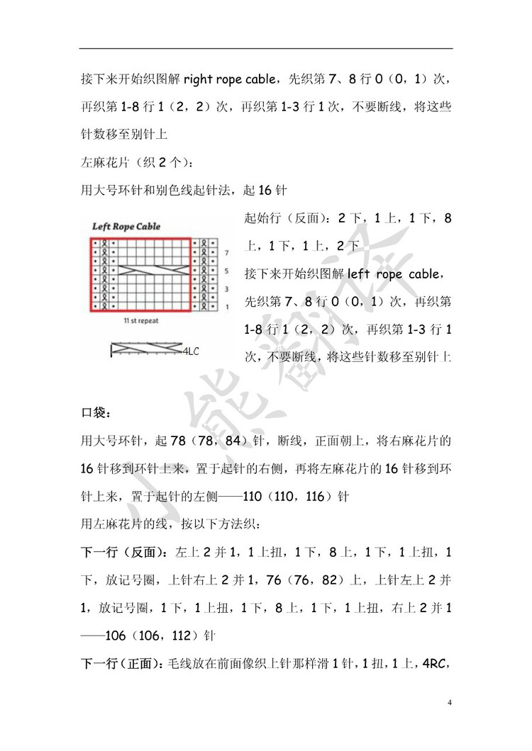 小熊翻譯——Ropemaker Pullover - ferrero1869 - 小熊的天地