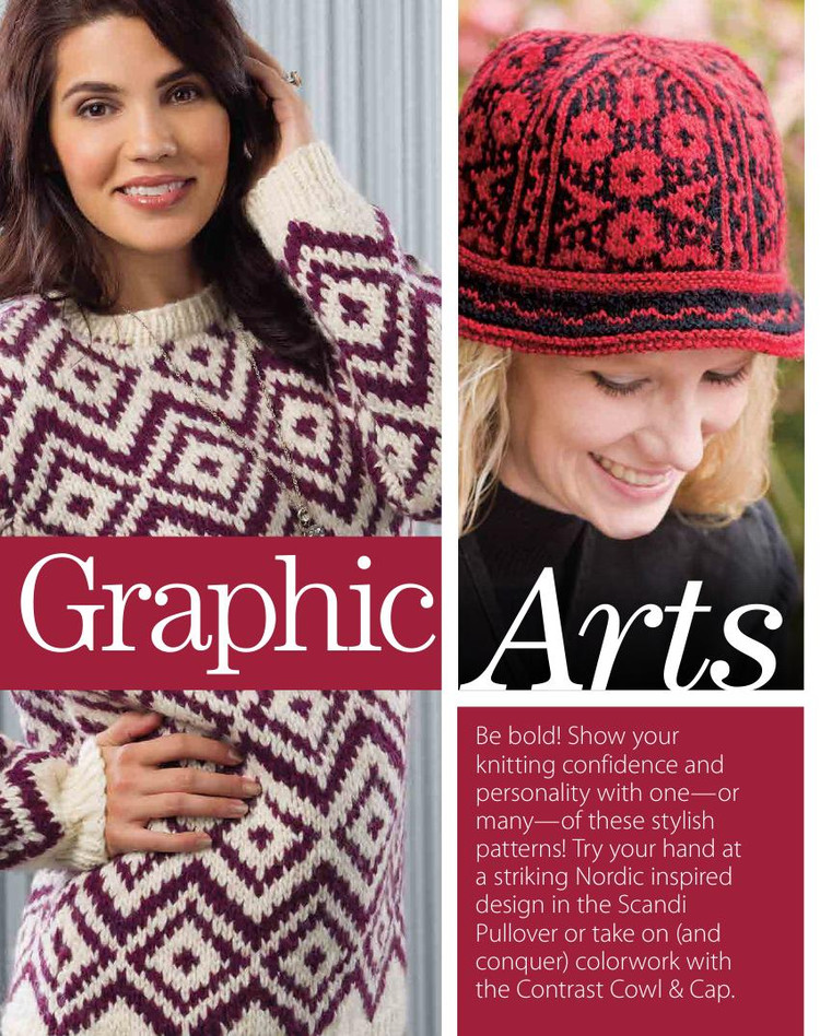 Creative Knitting Winter 2015 - 輕描淡寫 - 輕描淡寫