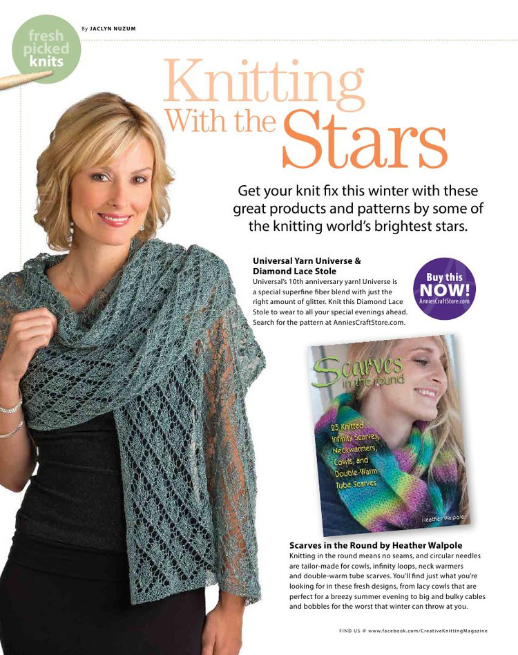 Creative Knitting Winter 2015 - 輕描淡寫 - 輕描淡寫