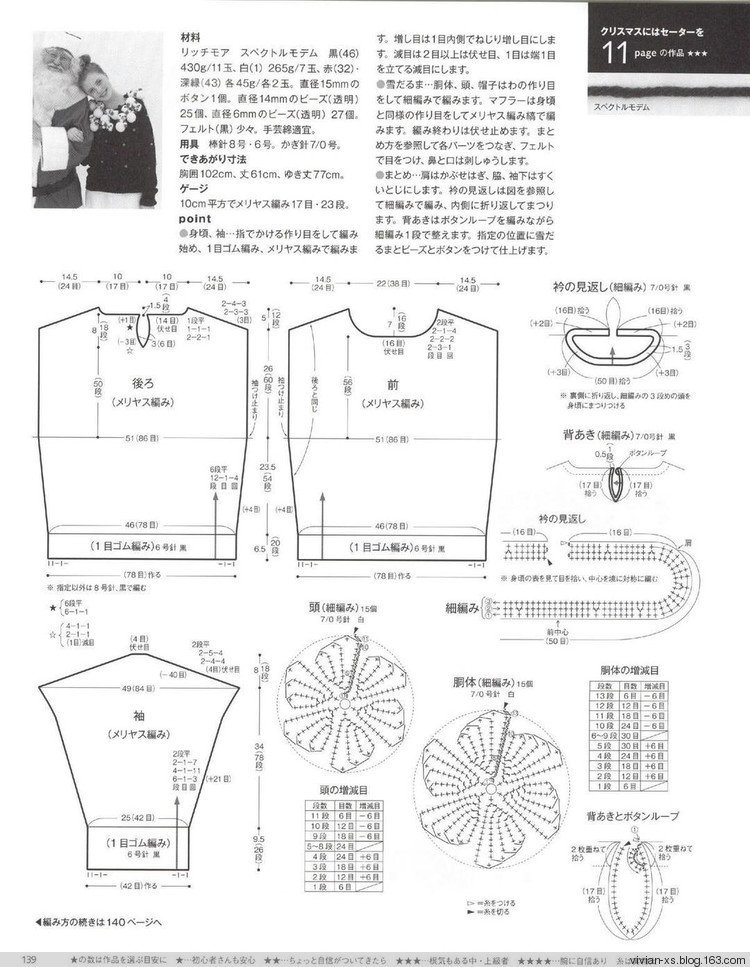 毛糸だまKeito Dama 2015年冬 - Vivian - Vivian的薇安織譯坊