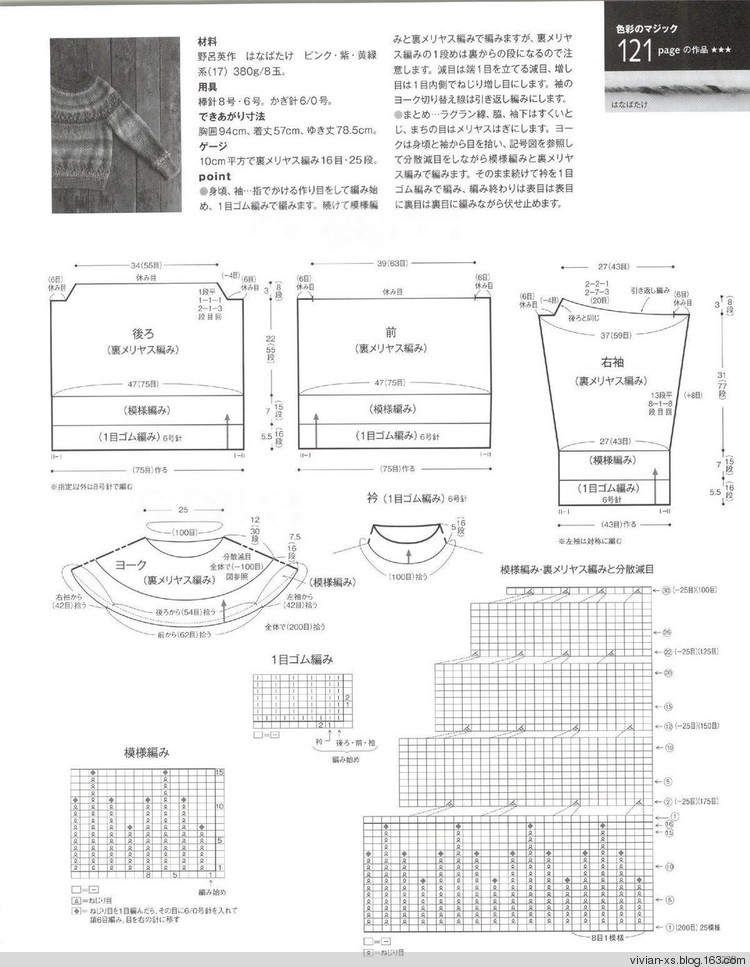 毛糸だまKeito Dama 2015年冬 - Vivian - Vivian的薇安織譯坊