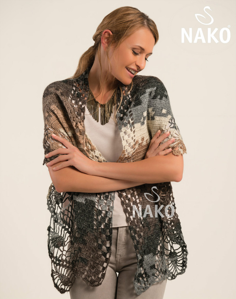 【轉載】Crochet Moher Special Romantik Jakar Shawl - 三角巾 - 荷塘秀色 - 茶之韻