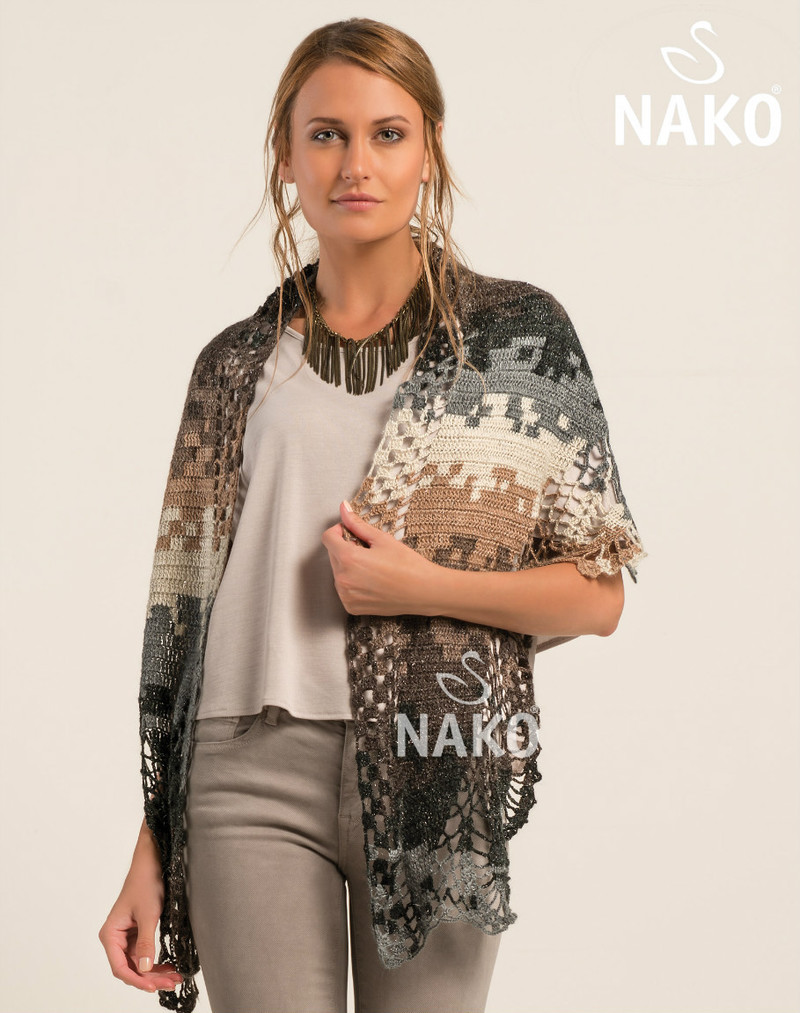 【轉載】Crochet Moher Special Romantik Jakar Shawl - 三角巾 - 荷塘秀色 - 茶之韻