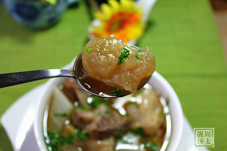 水蘿卜燉牛筋 - 周太靚湯 - 周太靚湯