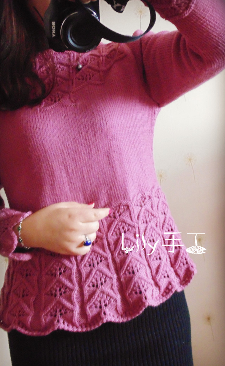 【Lily手工】--依戀--志田改版美衣 - Lily - Lily的手工編織天地