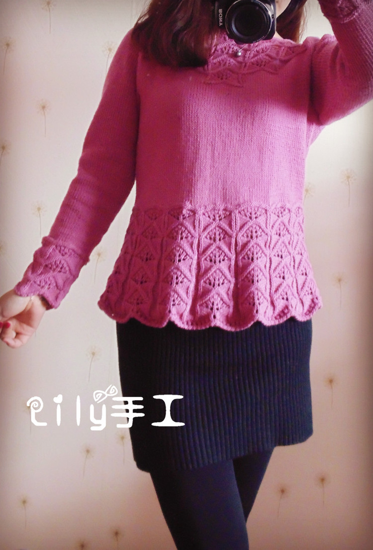 【Lily手工】--依戀--志田改版美衣 - Lily - Lily的手工編織天地