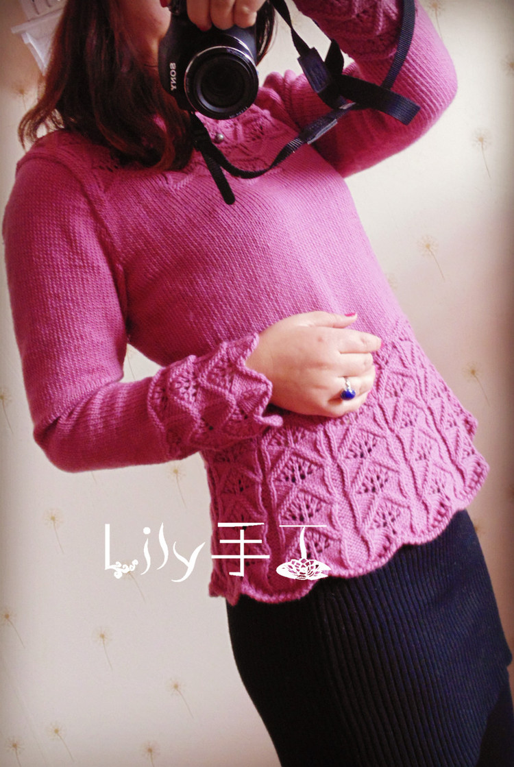 【Lily手工】--依戀--志田改版美衣 - Lily - Lily的手工編織天地