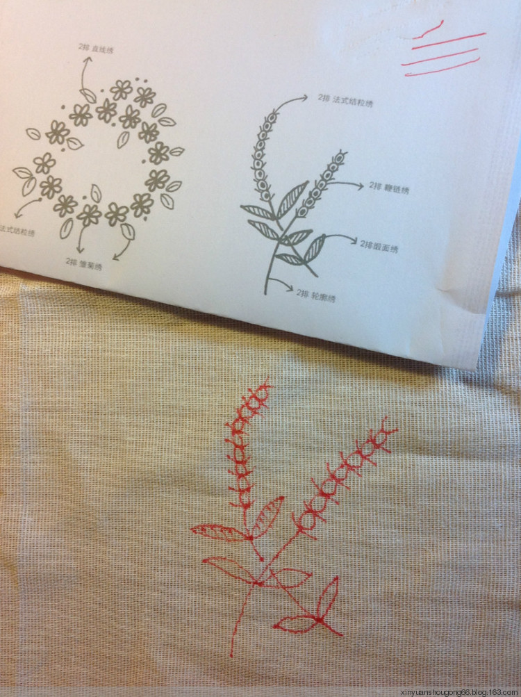 抹布刺繡 - 林中漫步 - 鉤針時光