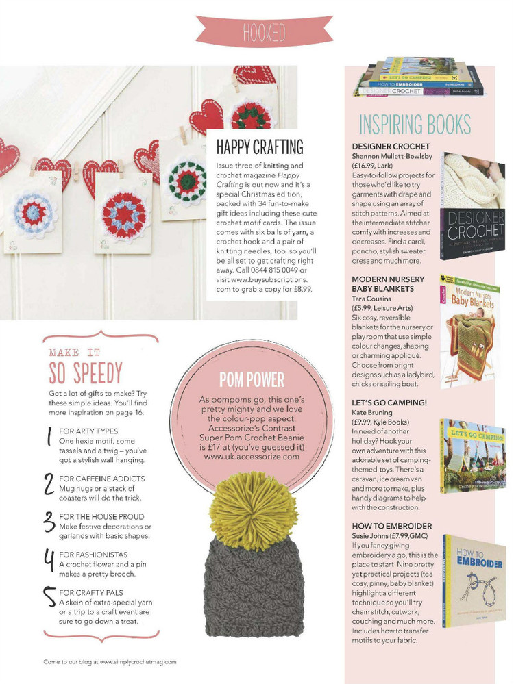 Simply Crochet  Issue 37 2015 - 輕描淡寫 - 輕描淡寫
